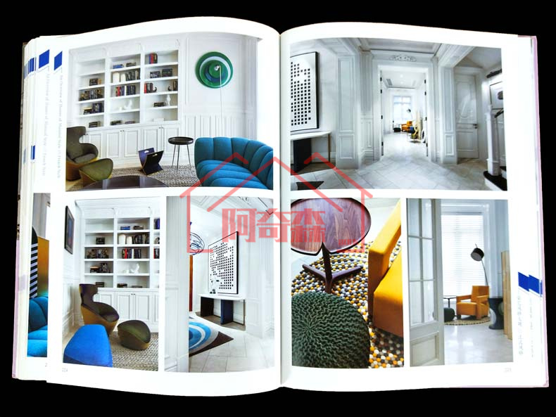 法式風格 豪宅風格大觀 現代法式輕奢華風格詳解 別墅住宅豪宅樣板房間家居裝修設計案例 軟裝設計方案效果圖紙 家裝室內設計書籍