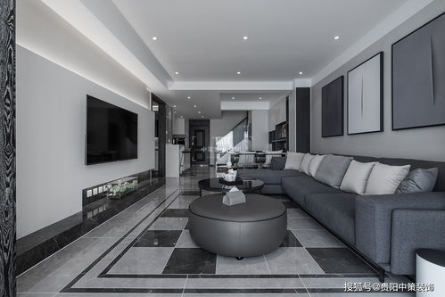 貴陽150㎡躍層現(xiàn)代簡約設計 通透光影，重構空間藝術